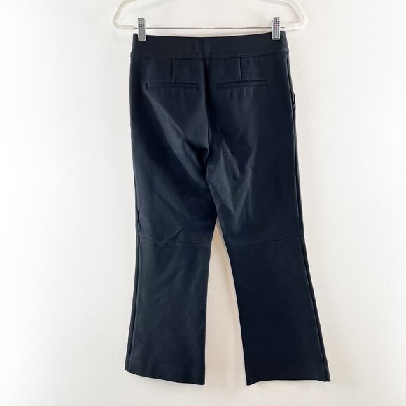 Spanx Supersmooth Perfect Fit High Rise Ponte Kick Flare Pants Black Medium - Picture 6 of 10